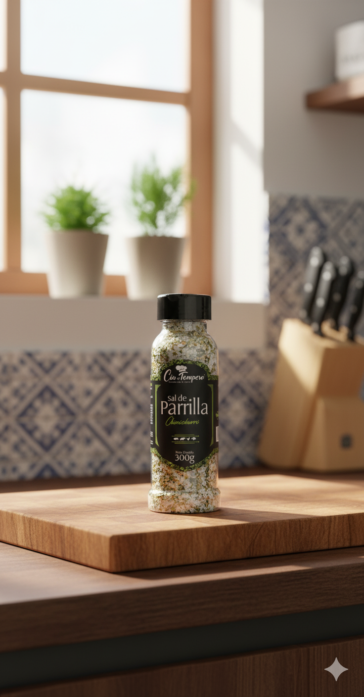 Sal De Parrilla Com Chimichurri 300G CIA DO TEMPERO